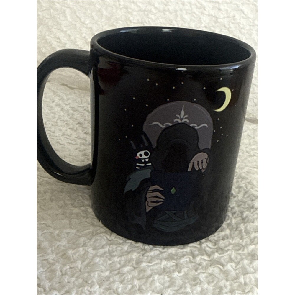 Gothic Mug Grim Reaper  Cup Halloween Moon